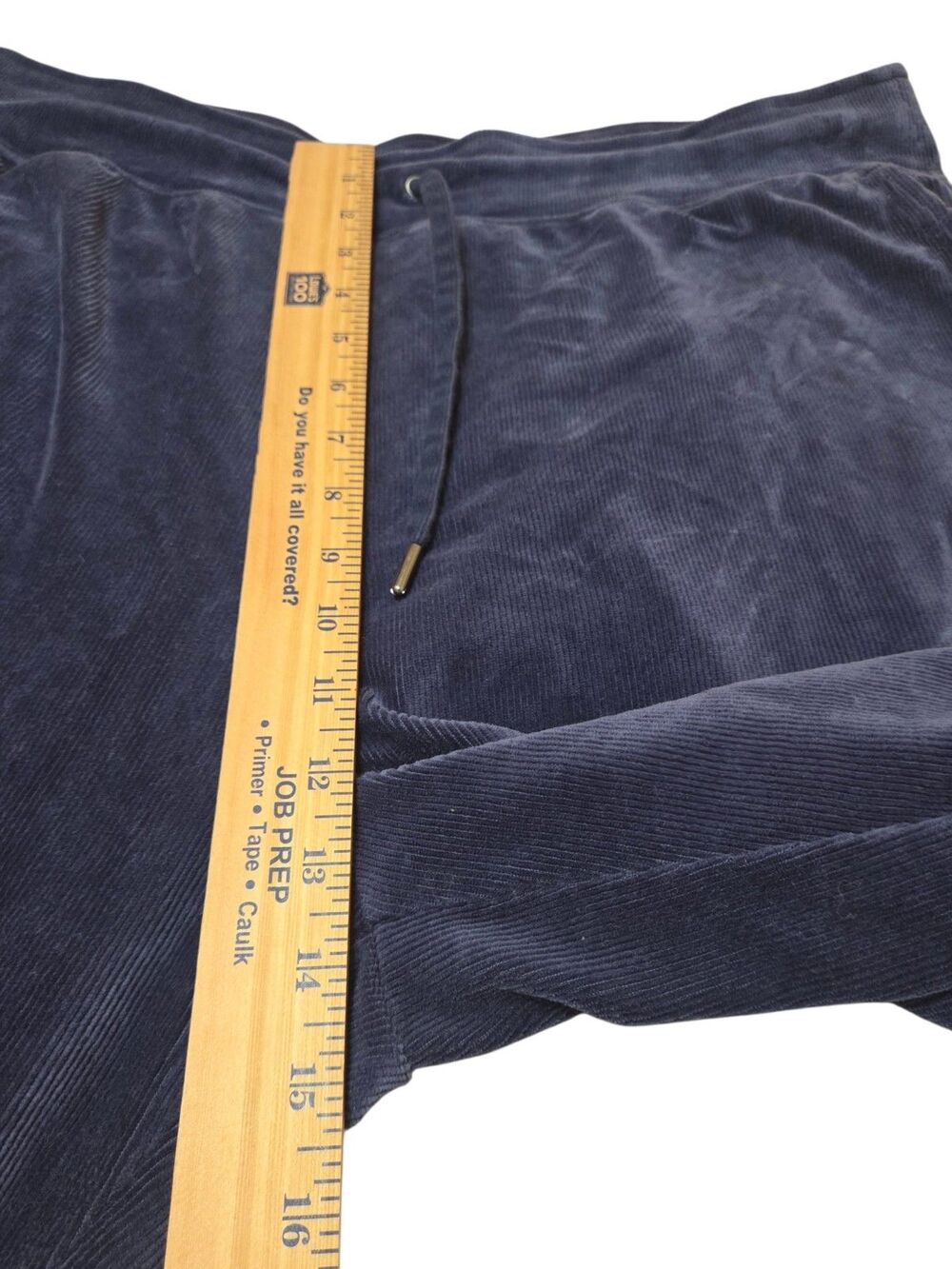 Polo Ralph Lauren Corduroy Joggers Pants Mens XL Navy Pockets Drawstring B25.1 - Picture 6 of 11